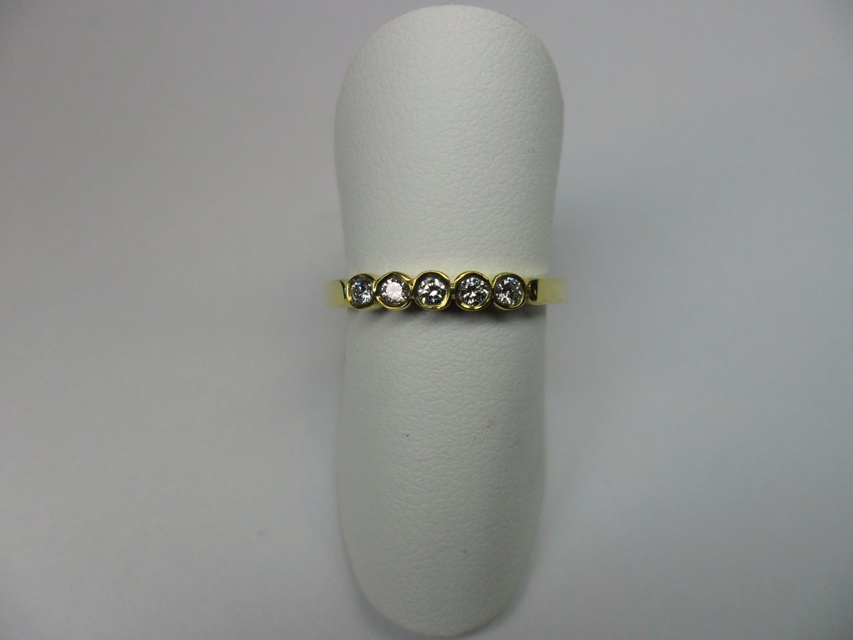 Row ring closed setting small